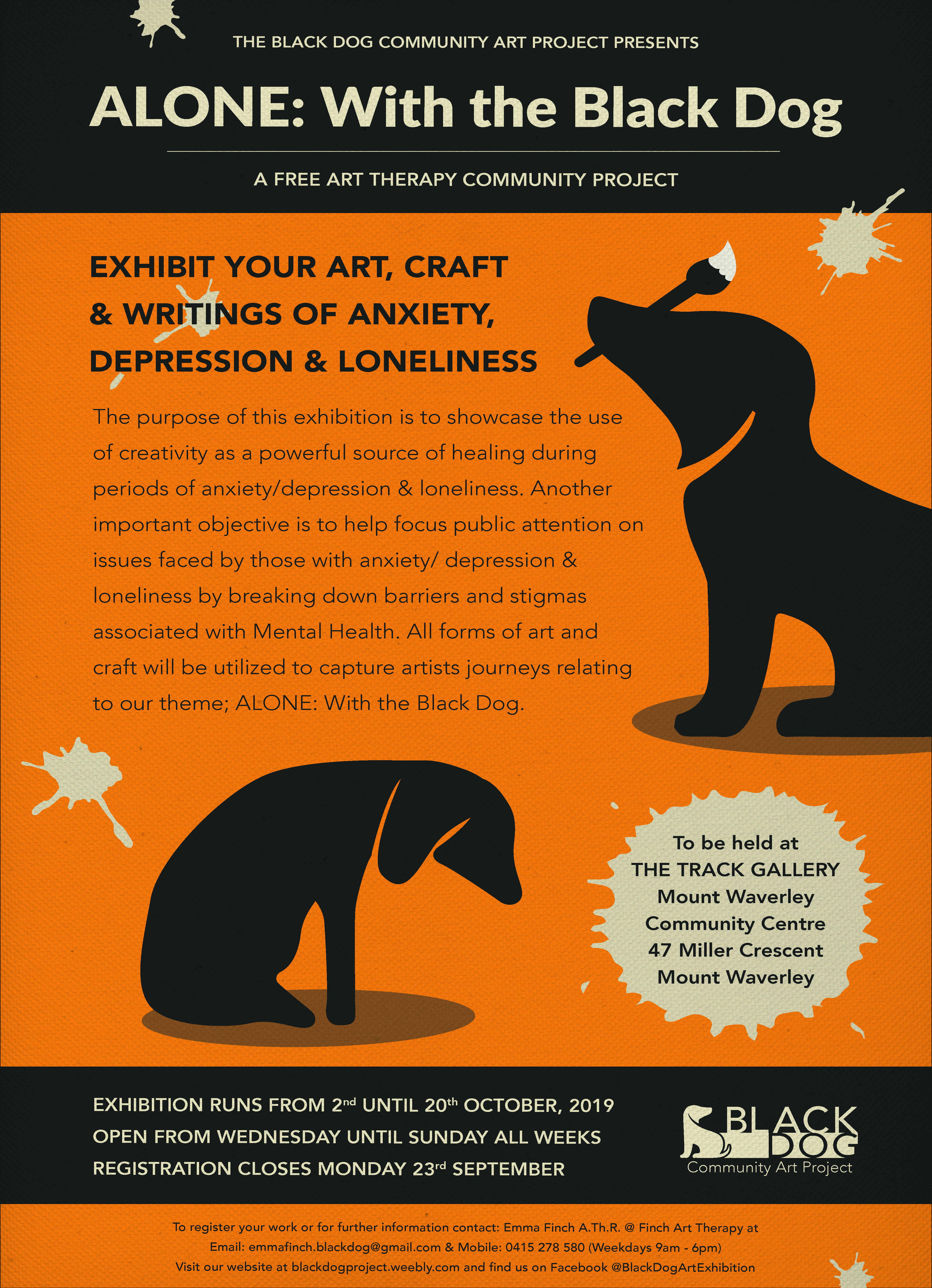 Compressed Final (2)Alone with the Black dog poster 2019 - Link Health and Community Compressed Final (2)Alone with the Black dog poster 2019 - Link Health and Community